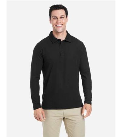 CORE365 Men's Fusion ChromaSoft™ Long Sleeve Pique Polo CE112L