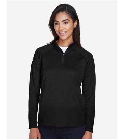 Devon & Jones Women's Stretch Tech-Shell® Compass Quarter-Zip Pullover DG440W
