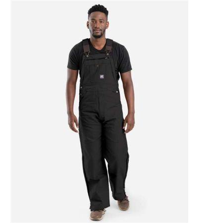 Berne Apparel Men's Slab Unlined Duck Bib Overall B1067