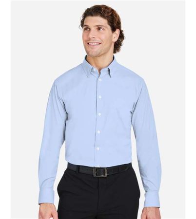 Devon & Jones Men's CrownLux Performance® Microstripe Dress Shirt DG537
