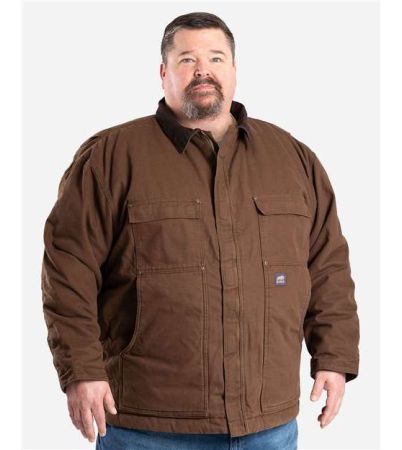 Berne Apparel Men's Tall Highland Washed Chore Coat CH377T