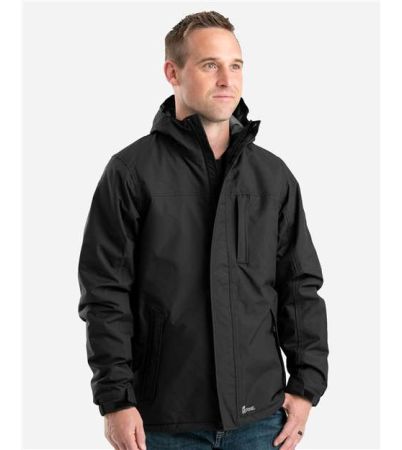 Berne Apparel Men's Coastline Waterproof Storm Jacket RJ27