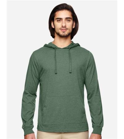 econscious Unisex Eco Jersey Pullover Hooded Long Sleeve T-Shirt EC1085