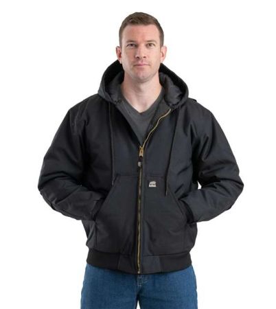 Berne Apparel Men's Icecap Insulated Hooded Jacket NJ51