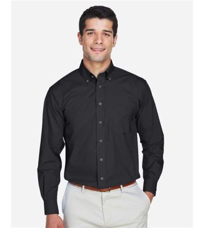 Devon & Jones Men's Tall Crown Collection® Broadcloth Woven Dress Shirt D620T