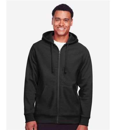 Team 365 Unisex Zone HydroSport™ Heavyweight Full-Zip Hooded Sweatshirt TT95