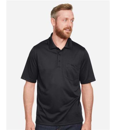 Harriton Men's Advantage Snag Protection Plus IL Pocket Polo M348P