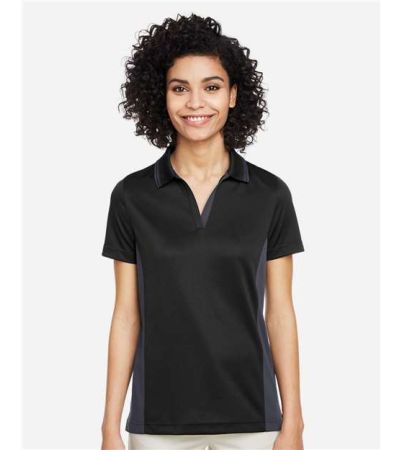 Harriton Women's Flash Snag Protection Plus IL Colorblock Polo M386W