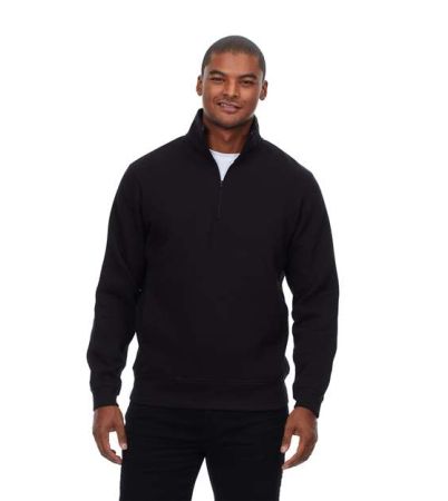 Threadfast Apparel Unisex Ultimate Fleece Quarter-Zip Sweatshirt 320Q
