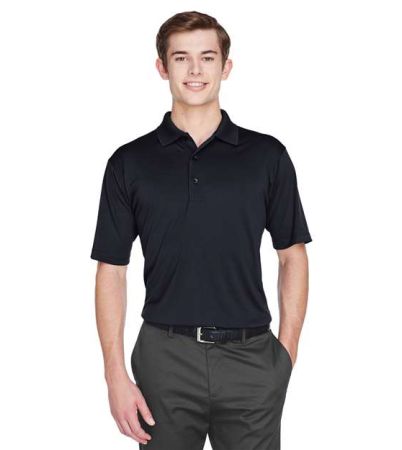 UltraClub Men's Cool & Dry 8-Star Elite Performance Interlock Polo 8610U