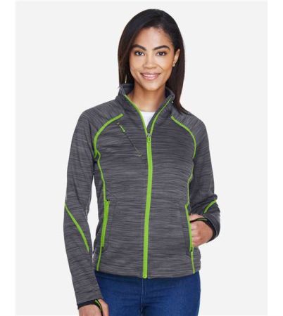 North End Women's Flux Mélange Bonded Fleece Jacket 78697