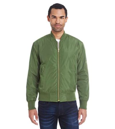Threadfast Apparel Unisex Bomber Jacket 395J