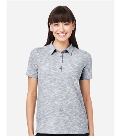 North End Women's Eclipse Jacquard Polo NE115W