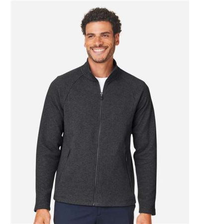 North End Men's Spirit Textured Full-Zip NE727