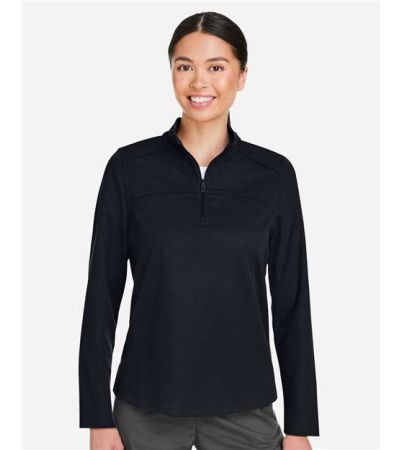 North End Women's Express Tech Performance Pique Quarter-Zip Pullover NE412W