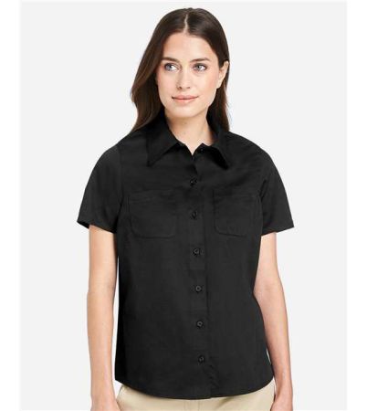 Harriton Women's Advantage IL Short Sleeve Dress Shirt M585W