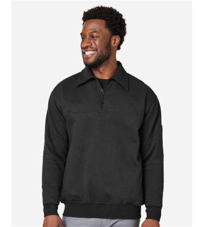Harriton Unisex ClimaBloc™ Heavyweight Tactical Quarter-Zip Pullover M712