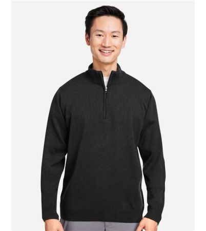 Harriton Unisex Pilbloc™ Quarter-Zip Pullover Sweater M421