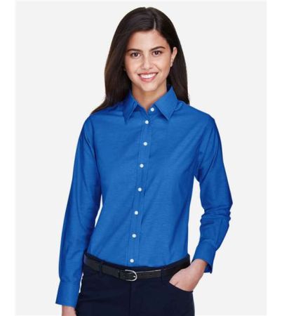 Harriton Women's Oxford Dress Shirt M600W