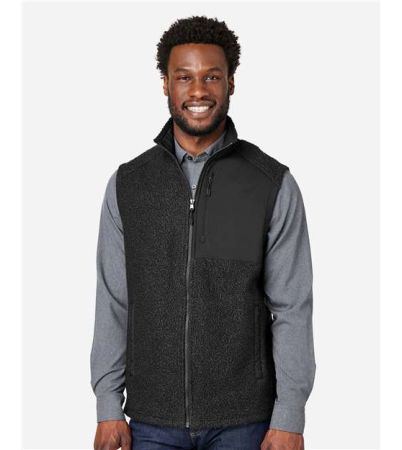 North End Men's Aura Sweater Fleece Vest NE714