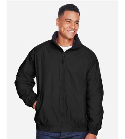 Harriton Unisex Fleece Lined Nylon Jacket M740