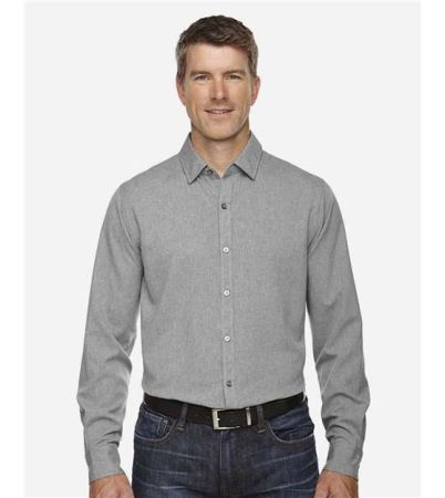 North End Men's Melange Performance Shirt 88802