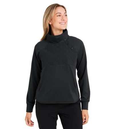 Swannies Women's Ellis Snap Neck Pullover SWE400L