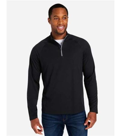 CORE365 Men's Origin Performance Pique Quarter-Zip Pullover CE418