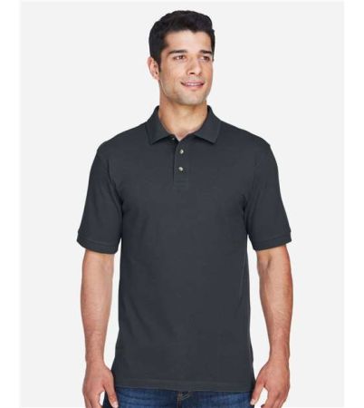 Harriton Men's Tall Cotton Pique Polo M200T