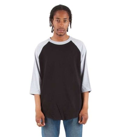 Shaka Wear Unisex Raglan Tee SHRAG