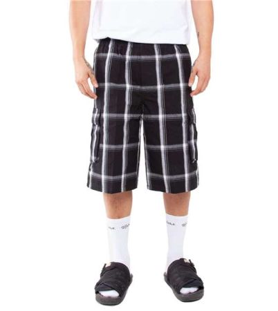 Shaka Wear Unisex Plaid Shorts SHSP
