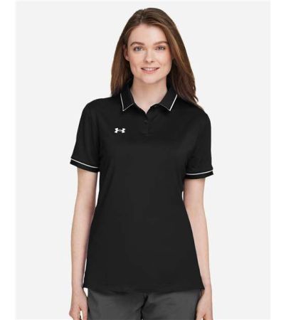 Under Armour Women's Tipped Teams Performance Polo 1376905