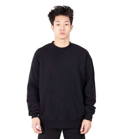 Shaka Wear Unisex Los Angeles Garment-Dyed Crewneck Sweatshirt SHGFC