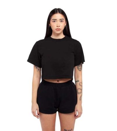 Shaka Wear Women's Garment-Dyed Cropped Tee SHGDC