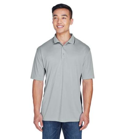 UltraClub Men's Cool & Dry Sport Two-Tone Polo 8406U