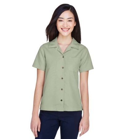 UltraClub Women's Cabana Breeze Camp Shirt 8981