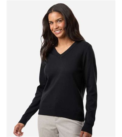 Devon & Jones Women's New Classics V-Neck Sweater DG445W