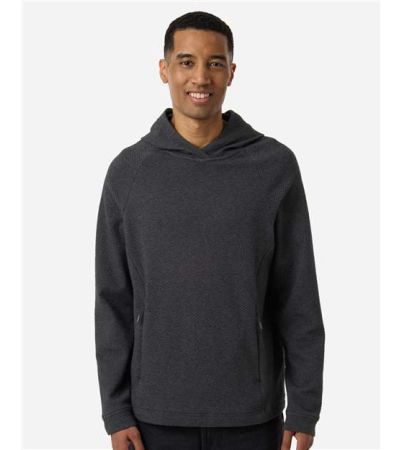North End Men's Spirit Textured Hooded Pullover NE729