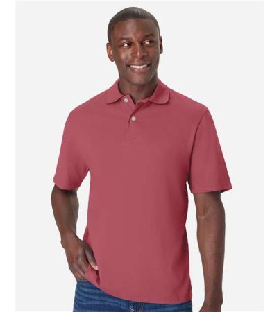 ComfortWash by Hanes Men's Garment-Dyed Jersey Polo GDH116