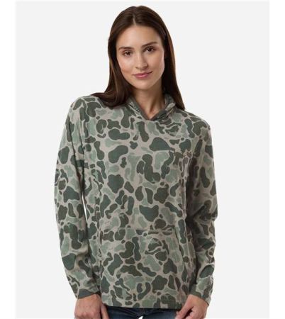 HUK Women's Coldfront+ KC Print Hooded Sweatshirt H6130037