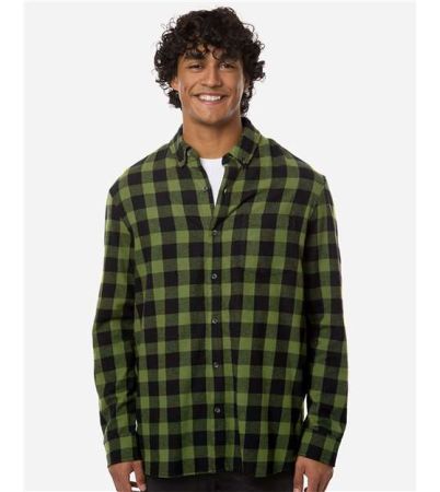 Boxercraft Men's Flannel Button Down Shirt BU7401