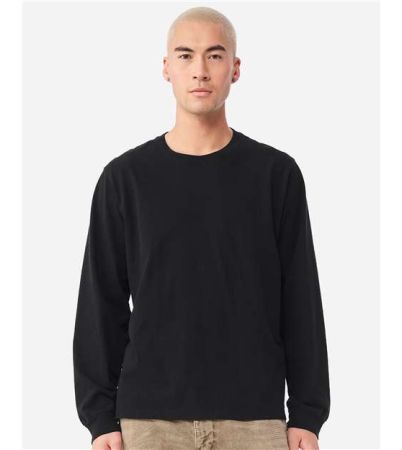 BELLA + CANVAS Unisex Heavyweight Garment-Dyed Long Sleeve Tee 4851GD