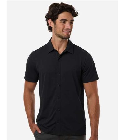 AllPro Men's Pro-Flex Sorona® Button Down Short Sleeve Shirt 41SPSS