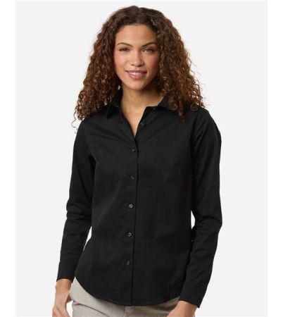Devon & Jones Women's CrownLux Performance® Spencer Poplin Dress Shirt DG505W