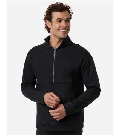 North End Men's Mantra Half-Zip Ottoman Pullover NE220