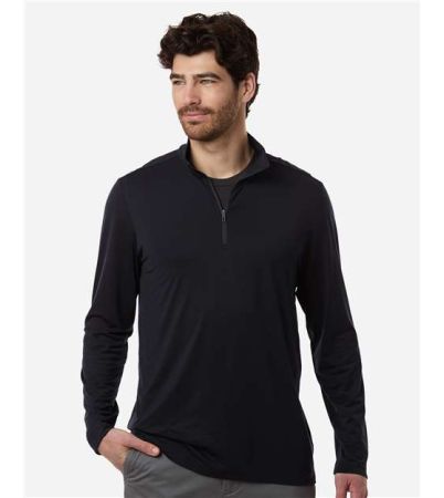 North End Men's JAQ Stretch Performance Quarter-Zip NE405