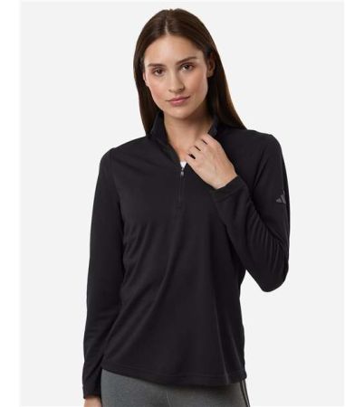 Adidas Women's Lightweight Quarter-Zip Pullover A400