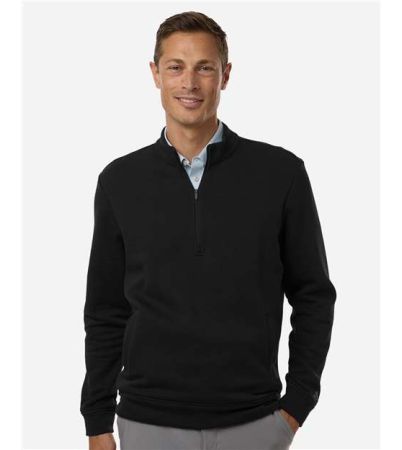 Adidas Men's Elevated Fleece Quarter-Zip Pullover A721