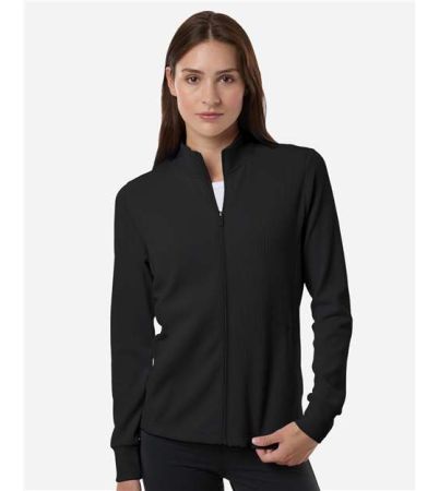 Adidas Women's Performance Textured Full-Zip Jacket A1015
