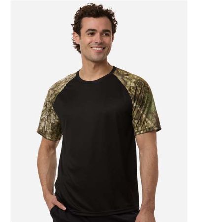 RealTree Unisex Realtree® Performance Colorblock T-Shirt RT2103